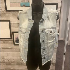 Jessica Simpson Denim Vest